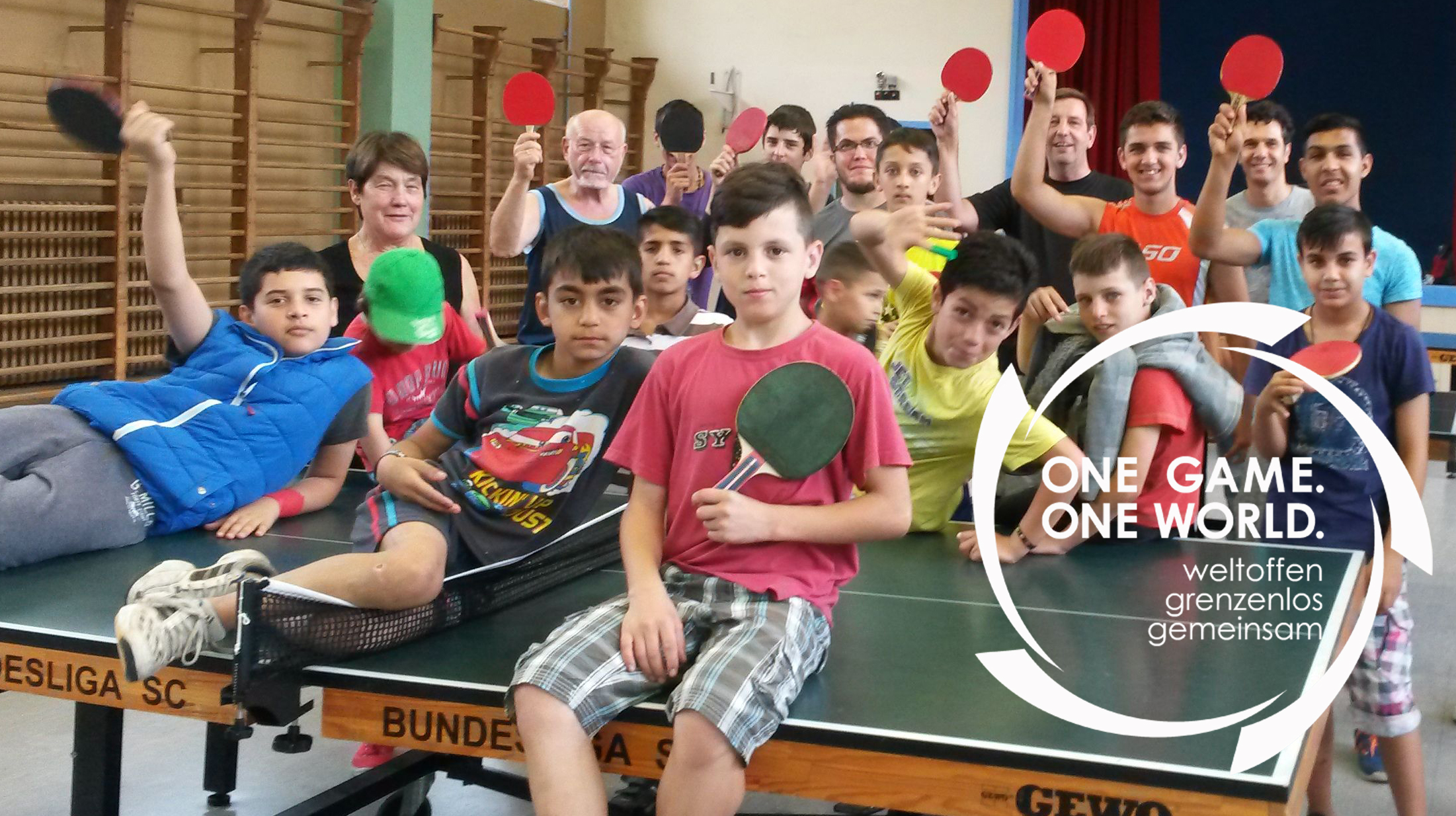 One Game. One World. auf der DTTB-Webseite und Schwerpunkt in „tischtennis“