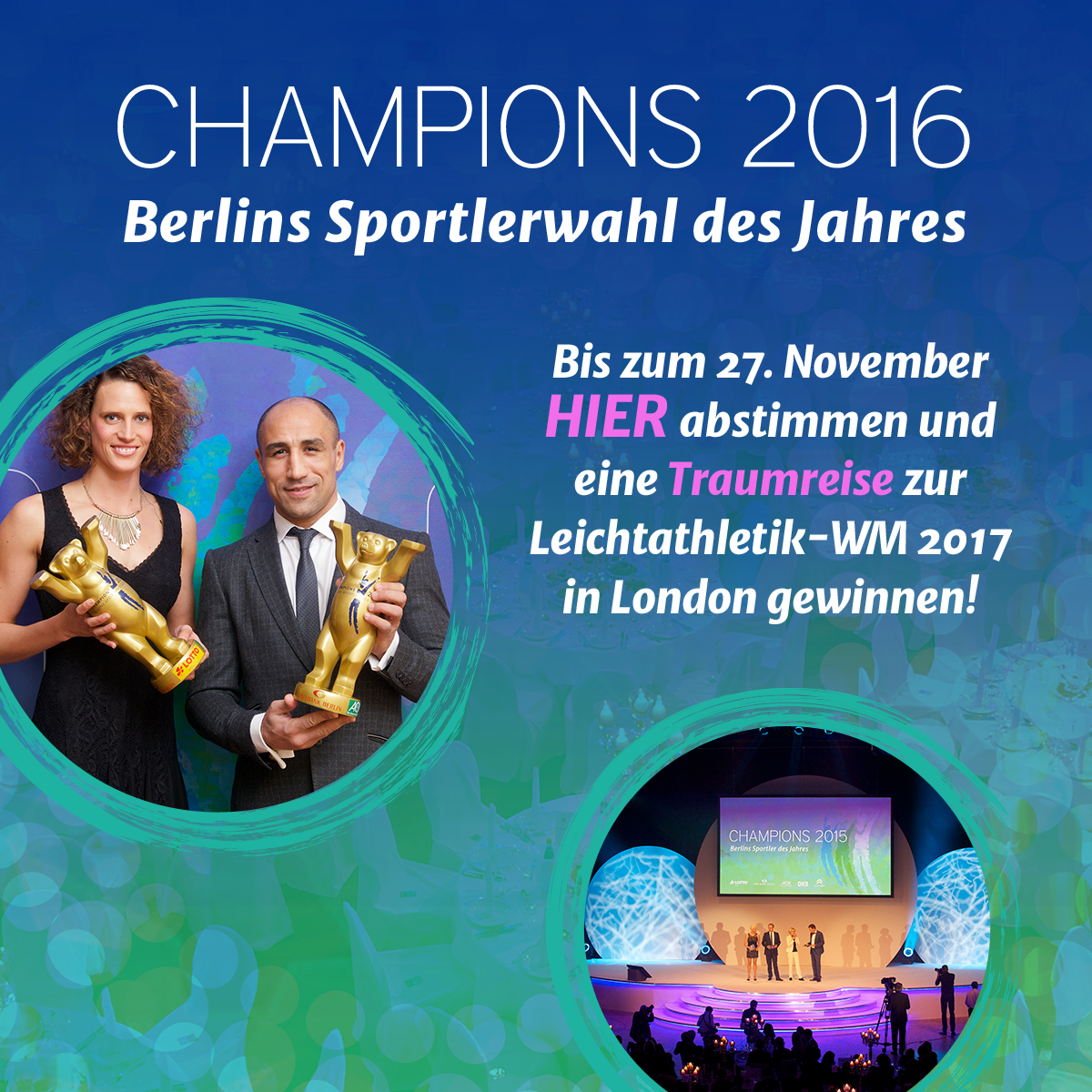 Champions 2016: ttc berlin eastside und Peti Solja zu Berlins Sportler des Jahres nominiert!