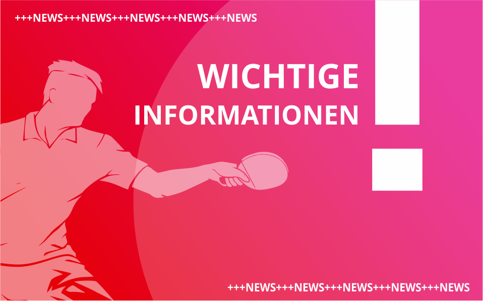 Wichtige Informationen zur Saison 2020 / 2021